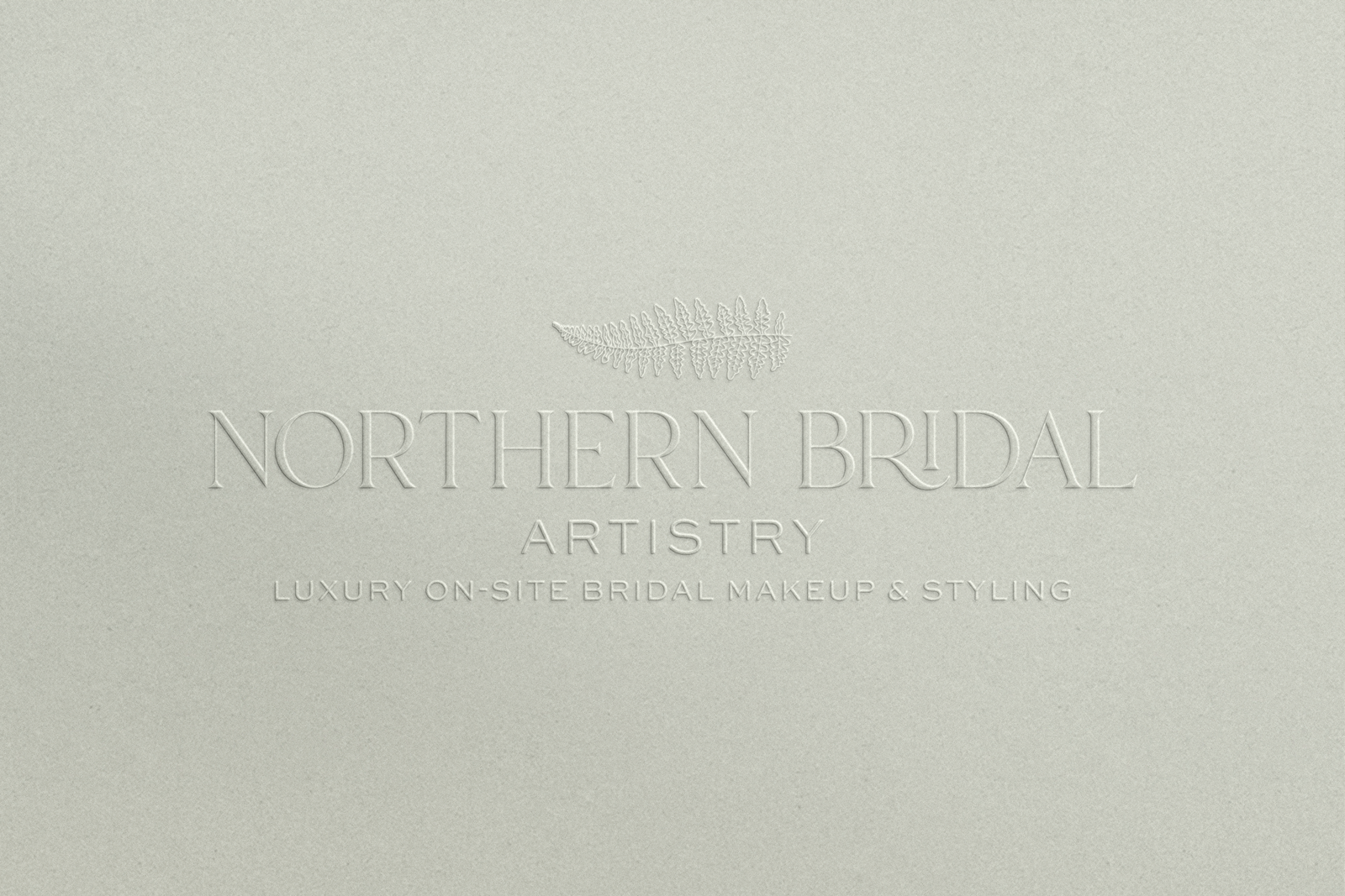 custom elegant branding logo for bridal makeup and hair style